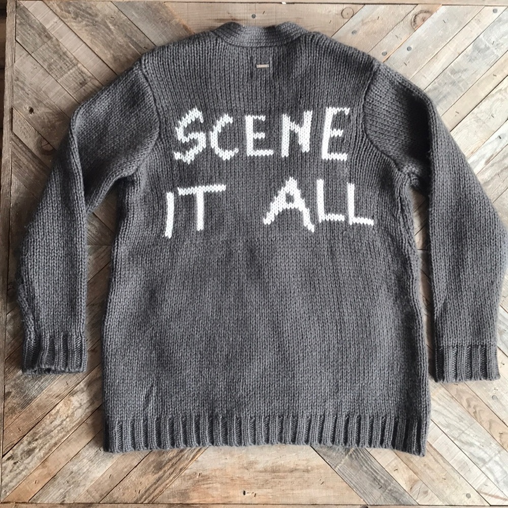Volcom scene it all cardigan